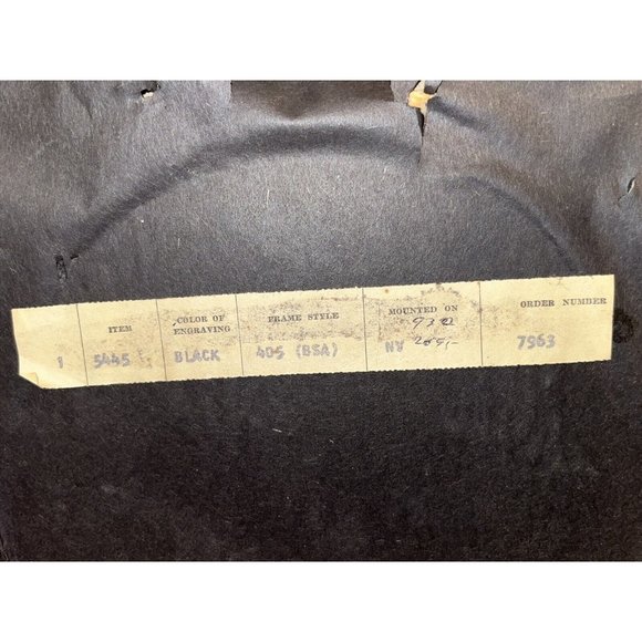 VINTAGE GENUINE ARTINI ENGRAVING HAND PAINTED Item 5445 Order # 7963 Dov Bar-Lev - Picture 5 of 10